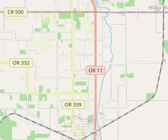Area schools map